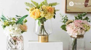 5 địa điểm bán bình hoa giả trang trí phòng khách ở Hà Nội