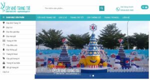 Cây mai giả giá rẻ - CayKhoTrangTri