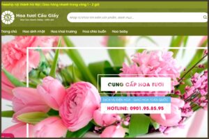 Cửa hàng hoa tươi giá rẻ HoaTuoiCauGiay.